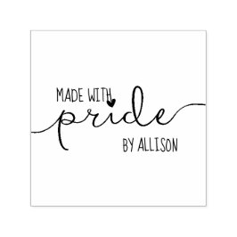 Sello Automático Letras de escritura personalizadas hechas con orgu