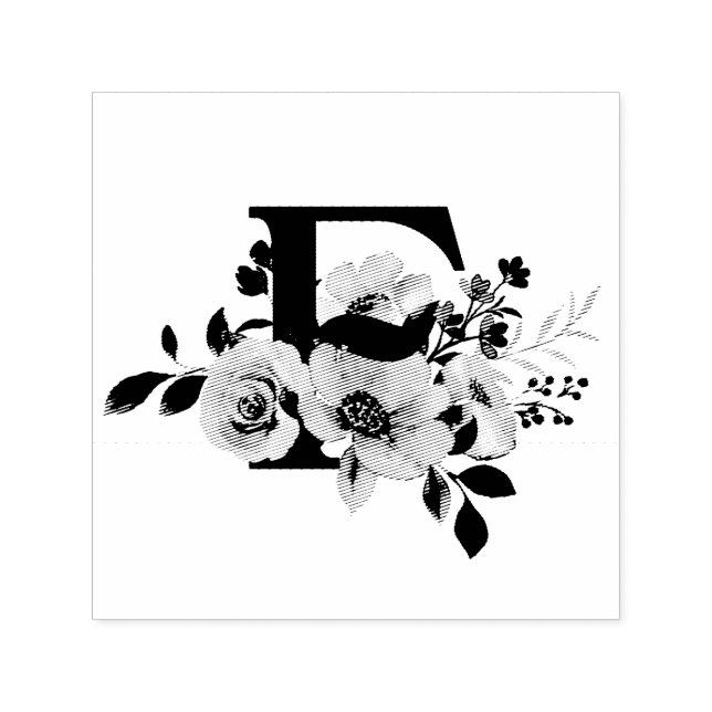 Sello Automático Letter F (Diseño)