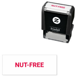 Sello Automático Libre de nueces, apto para alergias