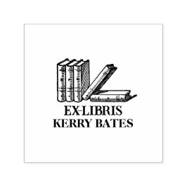 Sello Automático Libro Antiguo Ex Libris Personalizado