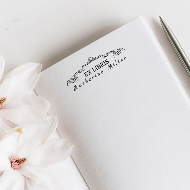 Sello Automático Libros de biblioteca de Personalizados de ex-Libri (Subido por el creador)
