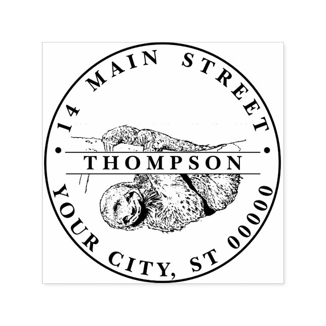 Sello Automático Litografía de dibujo de eslogan #1 Dirección de de (Diseño)