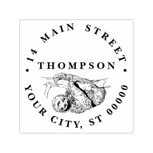 Sello Automático Litografía de dibujo de eslora #1