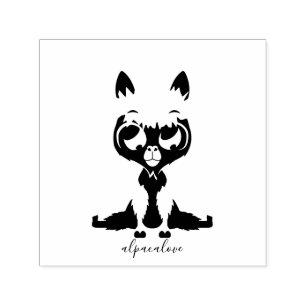 Sello Automático Llama Bebé Animal Adorable