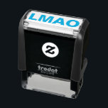 Sello Automático LMAO Funny Meme Office Sarcasm Humor Cute Chiste<br><div class="desc">El texto se puede personalizar. Tu elección de color de tinta. El sencillo diseño minimalista moderno está muy bien situado. LMAO Funny Internet Meme Humor Self-Inking Stamp - Hace un gracioso regalo de broma para compañeros de trabajo, empleados, jefes, secretarios, asistentes administrativos, gerentes de oficina, profesores, etc. Añade algo de...</div>