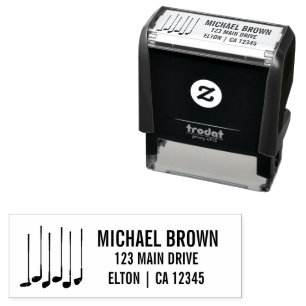 Sello Automático Logo de clubes de golf personalizados