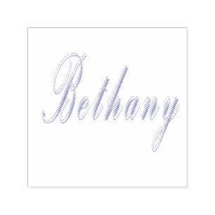 Sello Automático Logotipo Bethany Name,