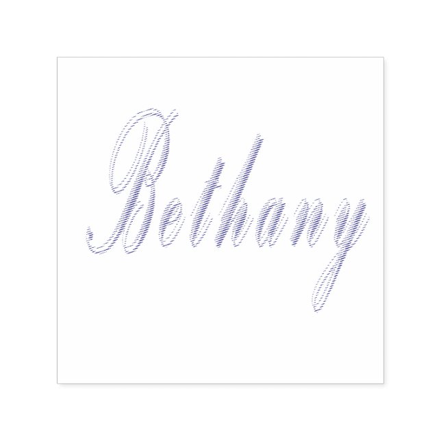 Sello Automático Logotipo Bethany Name, (Diseño)