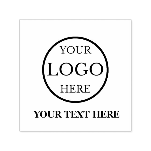 Sello Automático Logotipo comercial de personalizado (Diseño)