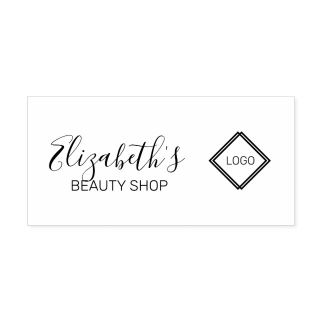 Sello Automático Logotipo de diamantes simples (Diseño)