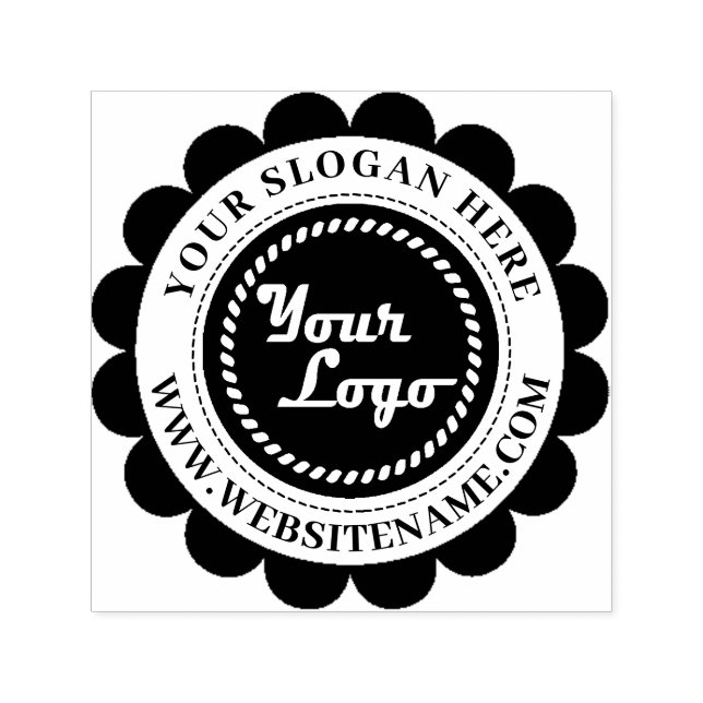 Sello Automático Logotipo de negocio personalizado (Diseño)