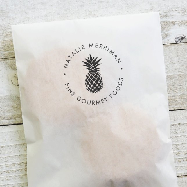 Sello Automático Logotipo de piña redonda (Subido por el creador)