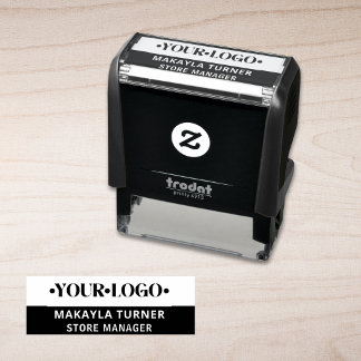 Sello Automático Logotipo personalizado 