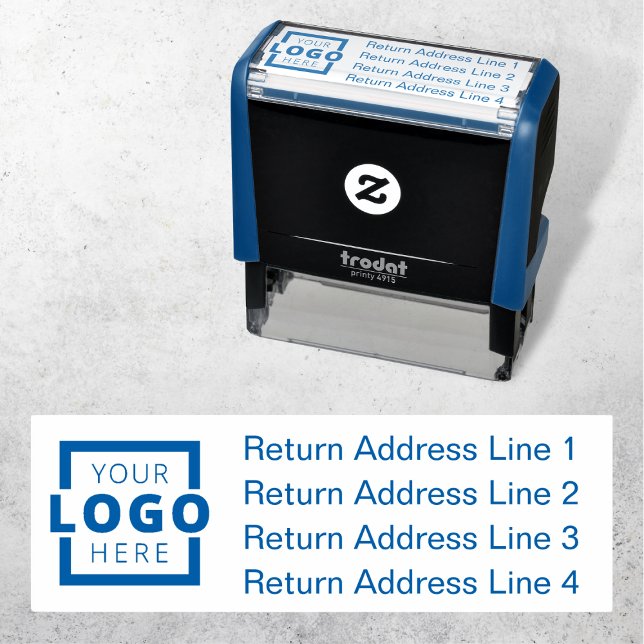 Sello Automático Logotipo personalizado de dirección de devolución  (Subido por el creador)