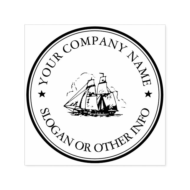Sello Automático Logotipo personalizado de su empresa  (Diseño)