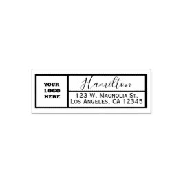 Sello Automático Logotipo personalizado único del personalizado