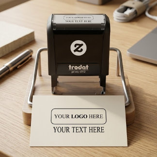 Sello Automático Logotipo Promocional Personalizado – Sin Pedido Mí