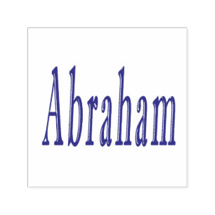 Sello Automático "Los colores de Abraham: Un viaje en verde, azul,