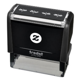 Sello Automático Lotus Flower Design Your Own