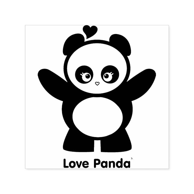 Sello Automático Love Panda® (Diseño)