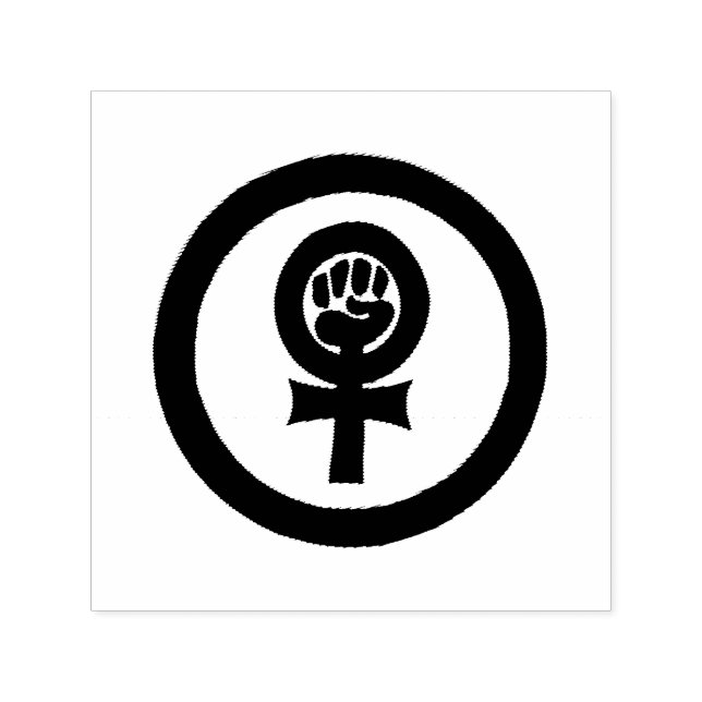 Sello Automático Lucha por las mujeres (Diseño)