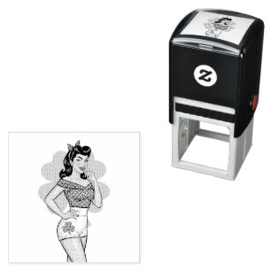 Sello Automático Lucky Retro Glam
