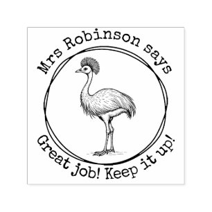 Sello Automático Maestra personalizada Clase Cassowary de Gran Trab