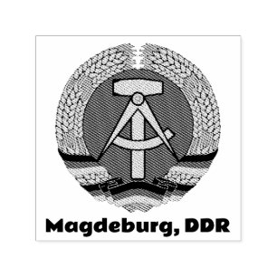 Sello Automático Magdeburg, DDR, Magdeburg, Alemania (Ossi)
