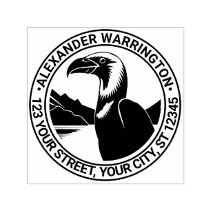 Sello Automático Majestic Cóndor Head #5 Nombre Devolver dirección