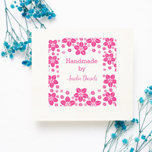 Sello Automático Manual Botánico Personalizado realizado por