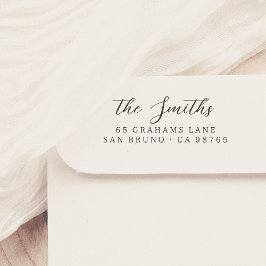 Sello Automático Marca de dirección de nombre de caligrafía de pers