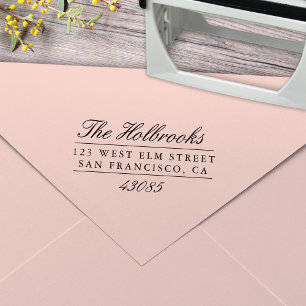 Sello Automático Marca de entrada automática de dirección de retorn