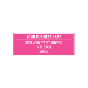 Sello Automático Marca personalizado Tu Dirección De Nombre - Elegi