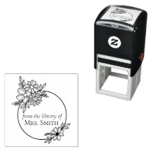 Marco Floral De la Biblioteca De