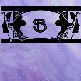 Sello Automático Marco para nuevas damas de arte