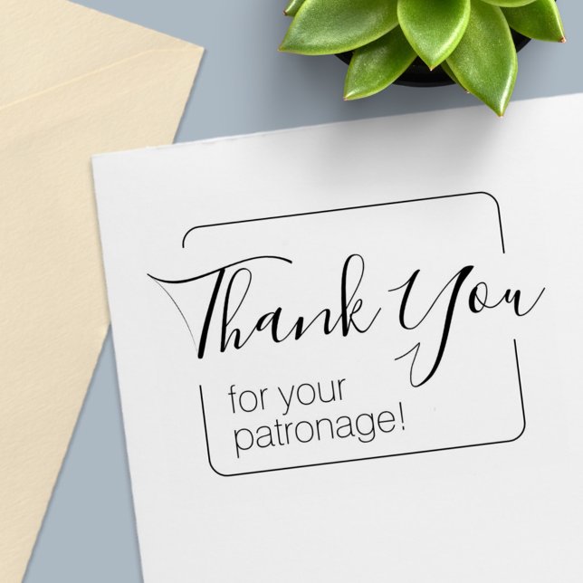 Sello Automático Marco simple Gracias (Subido por el creador)