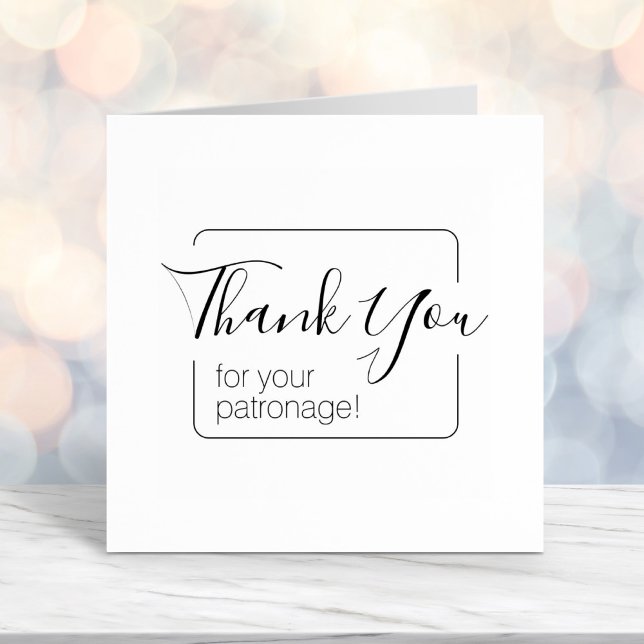 Sello Automático Marco simple Gracias (Subido por el creador)