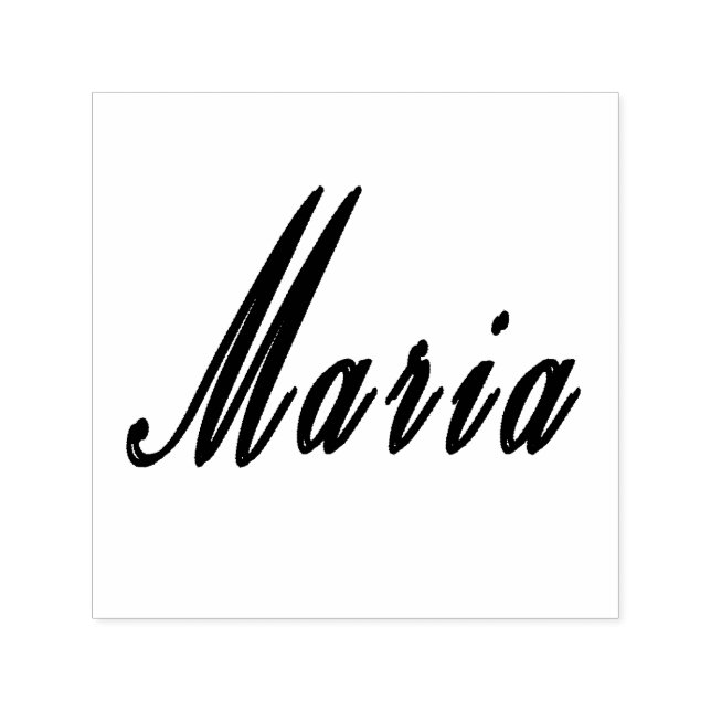 Sello Automático María, Chicas Nombran El Logo En Un (Diseño)