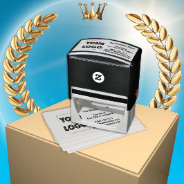 Sello Automático Marketing comercial de su Personalizado de logotip