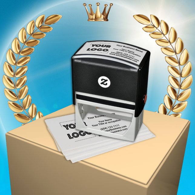 Sello Automático Marketing comercial de su Personalizado de logotip (Subido por el creador)