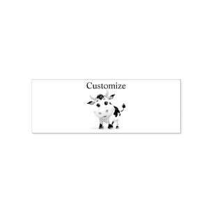 Sello Automático Me gustan las vacas Art Thunder_Cove