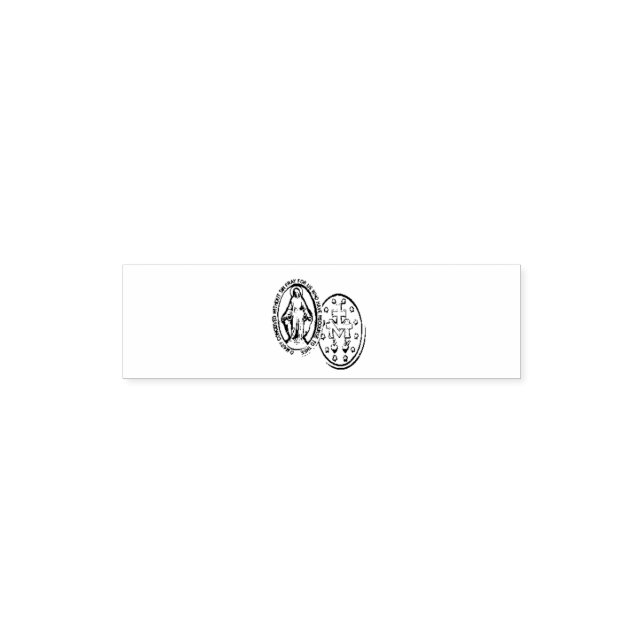 Sello Automático Medalla milagrosa (Diseño)