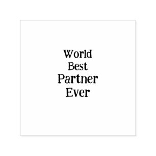 Sello Automático Mejor pareja del mundo día de San Valentín amante