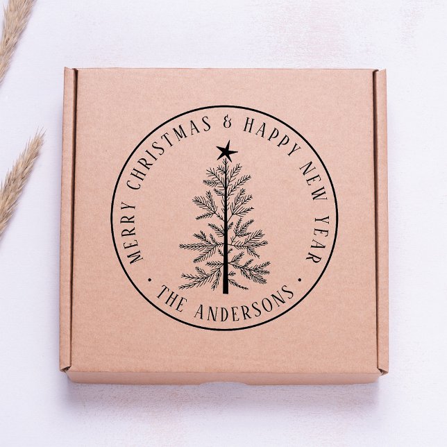 Sello Automático Merry Christmas & Happy New Year  (Subido por el creador)