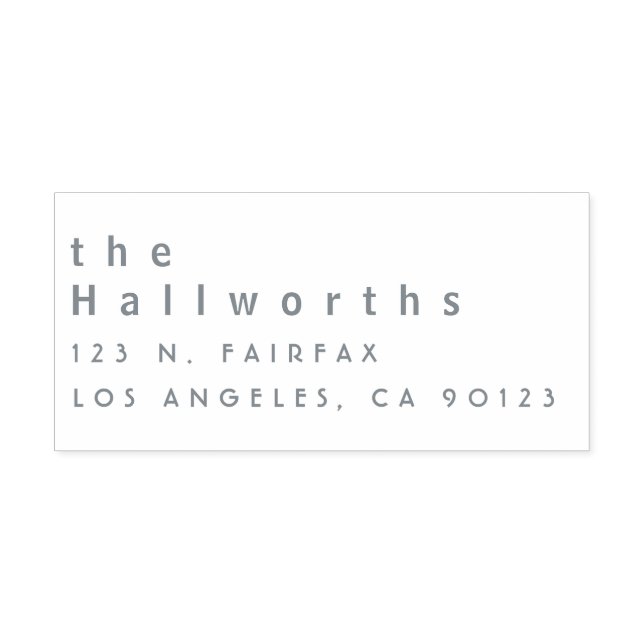 Sello Automático minimalista de Guay (Diseño)