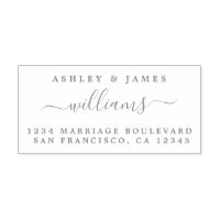 Moda Script Names New Surname Return Address