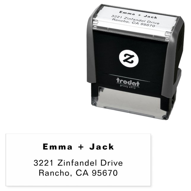 Sello Automático Modern Wedding Save the date Housewarming Gift  (In Situ)