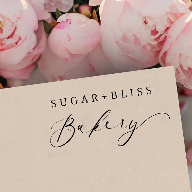 Sello Automático Moderna actividad de panadería manuscrita (Subido por el creador)