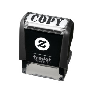Sello Automático Moderno mensaje "COPY" de Office Todos los tipos d