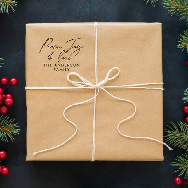 Sello Automático Moderno y elegante escritura vacaciones personaliz (Subido por el creador)